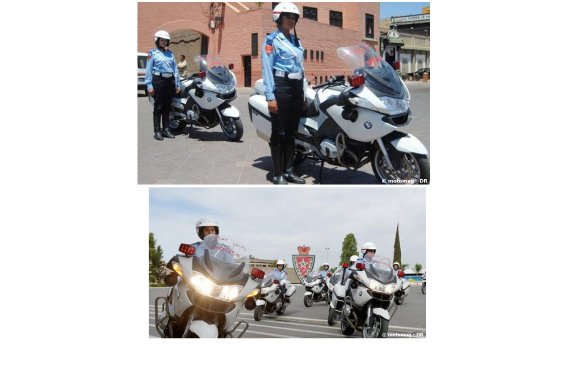 Maroc : les femmes intègrent la brigade motocycliste