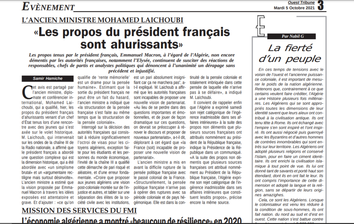 Algérie : La fierté d’un peuple