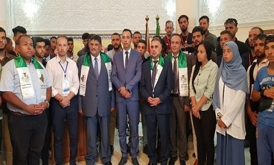Rassemblement de solidarité avec le peuple palestinien à Alger